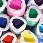 Reactive dye dyeing scene
