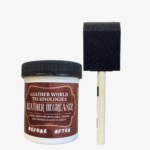 Leather degreaser