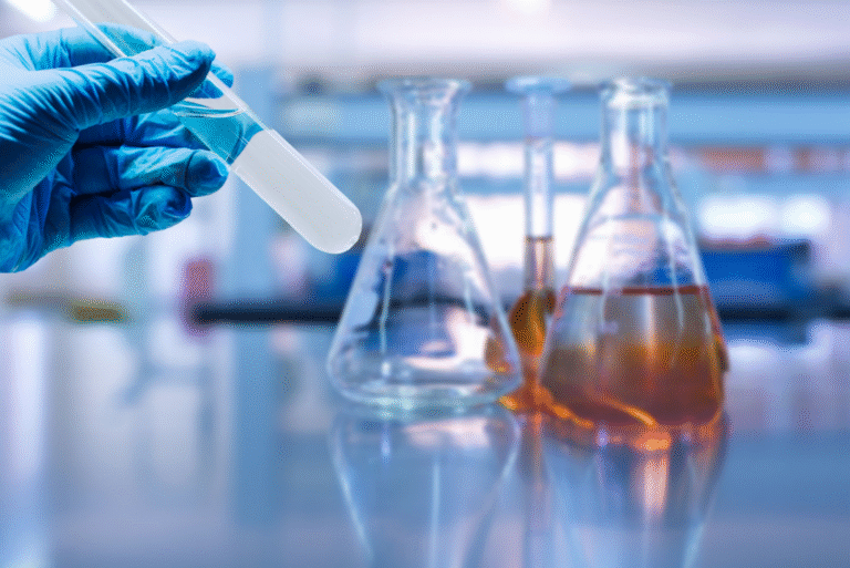 SLES formulator in laboratory