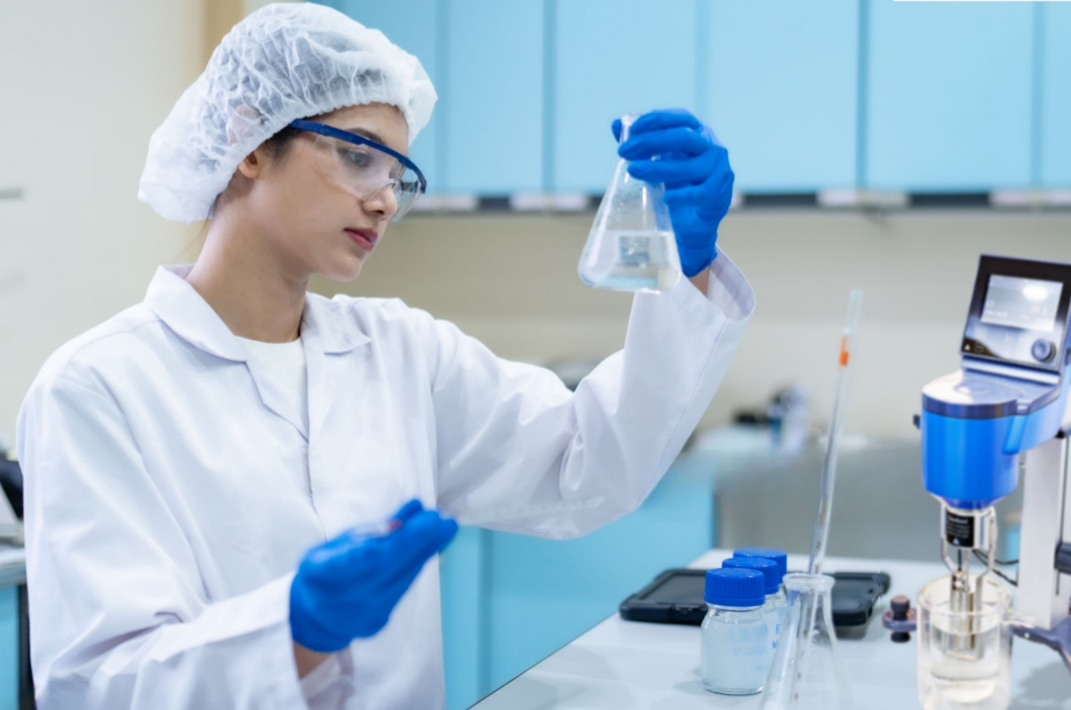 testing in laboratory