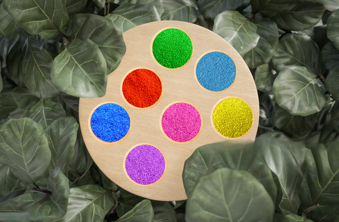 eco friendly colored speckles